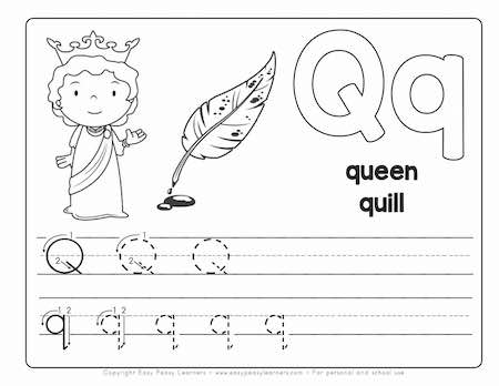 my printable alphabet book abc letter q easy peasy learners