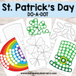 St. Patricks Day Do a Dot Printables