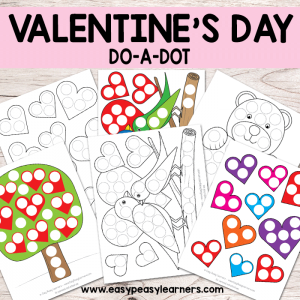 Valentine's Day Do a Dot Printables