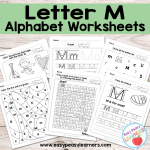 Letter M Worksheets – Alphabet Series