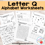 Letter Q Worksheets – Alphabet Series