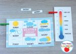 Printable Weather Charts - Easy Peasy Learners