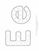Free Alphabet Do a Dot Printables - Easy Peasy Learners