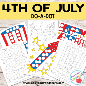 Free 4th of July - Do a Dot Printables