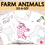 Free Farm Animals Do a Dot Printables