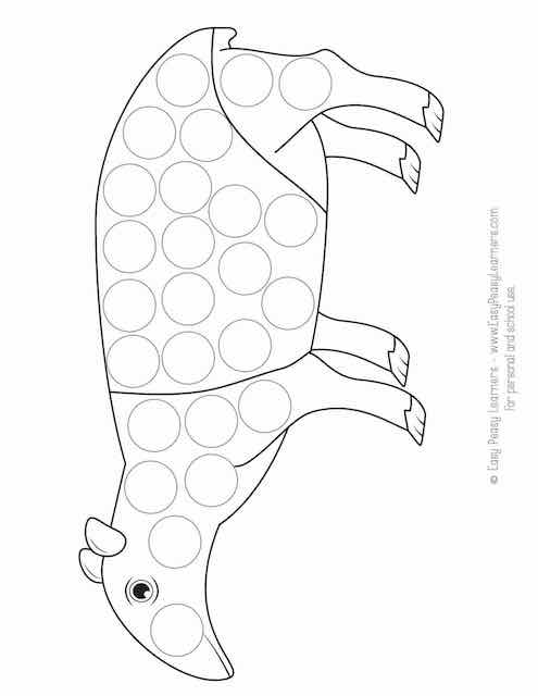 Forest Animals Dot-to-Dot