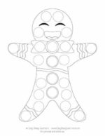 Free Christmas Candy Do a Dot Printables - Easy Peasy Learners