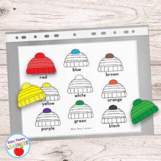 Printable Winter Binder for Preschool and Kindergarten - Easy Peasy ...