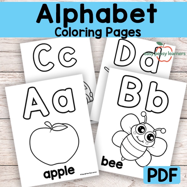 Alphabet Worksheets Archives Easy Peasy Learners