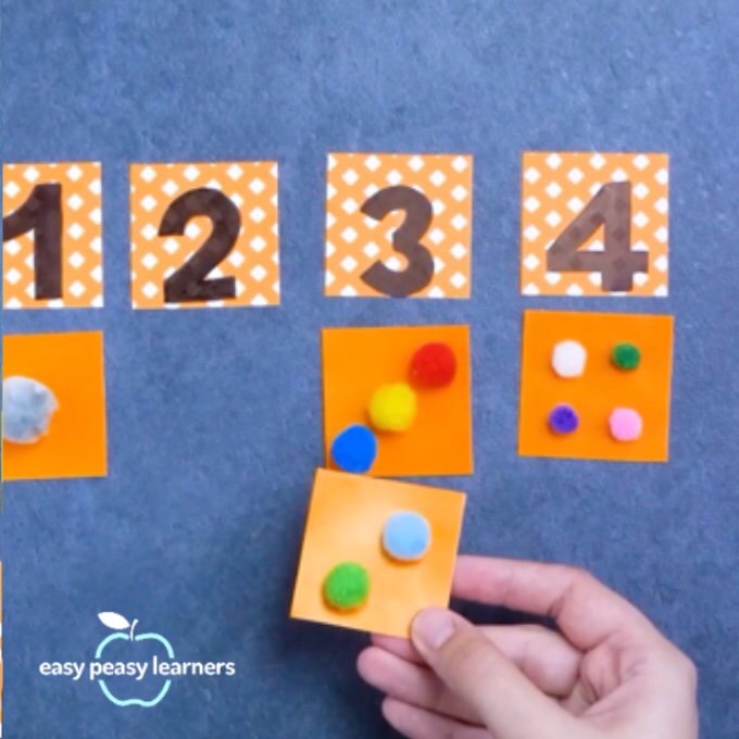 Number matching activity